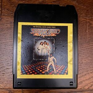 Saturday Night Fever Original Movie Soundtrack 8-Track Tape Cartridge Bee Gees